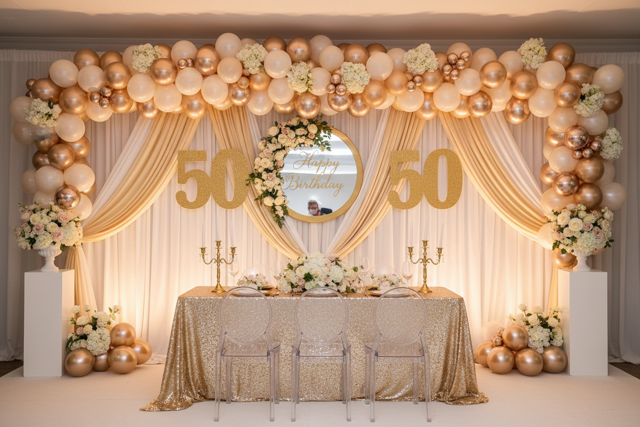 Custom Balloon Arches & Columns