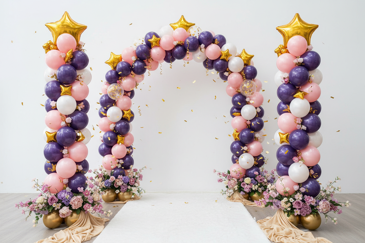 Custom Balloon Arches & Columns